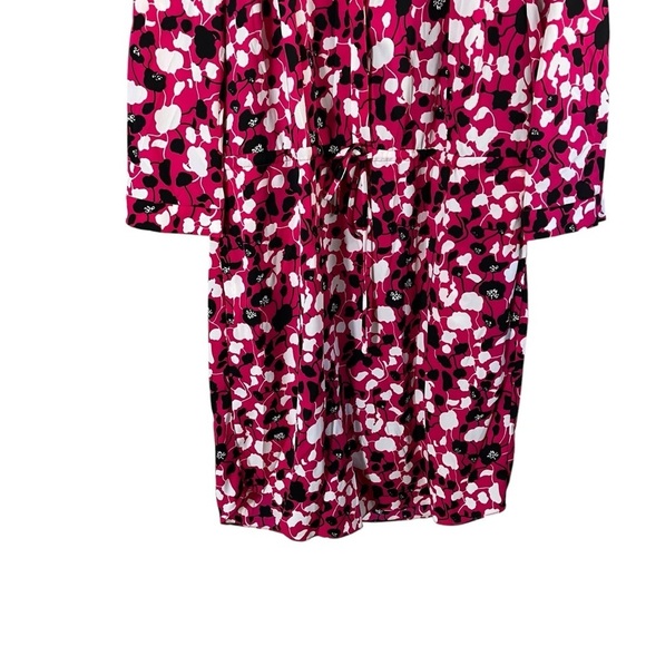 DIANE VON FURSTENBERG Freya Silk Poppy Floral Dress - Picture 5 of 12
